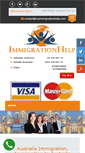 Mobile Screenshot of myimmigrationhelp.com